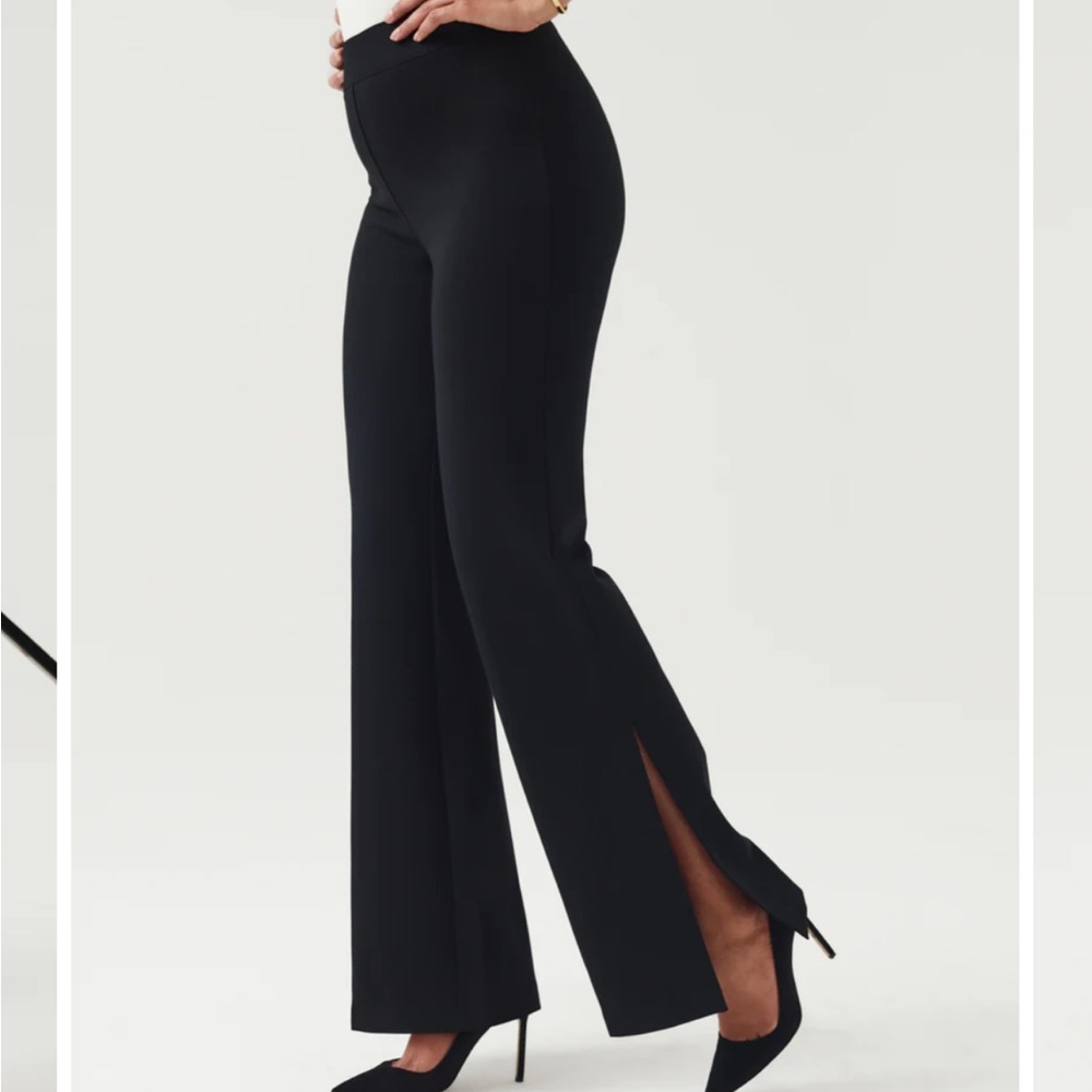 Spanx - The Perfect Pant, Split Hem Wide Leg